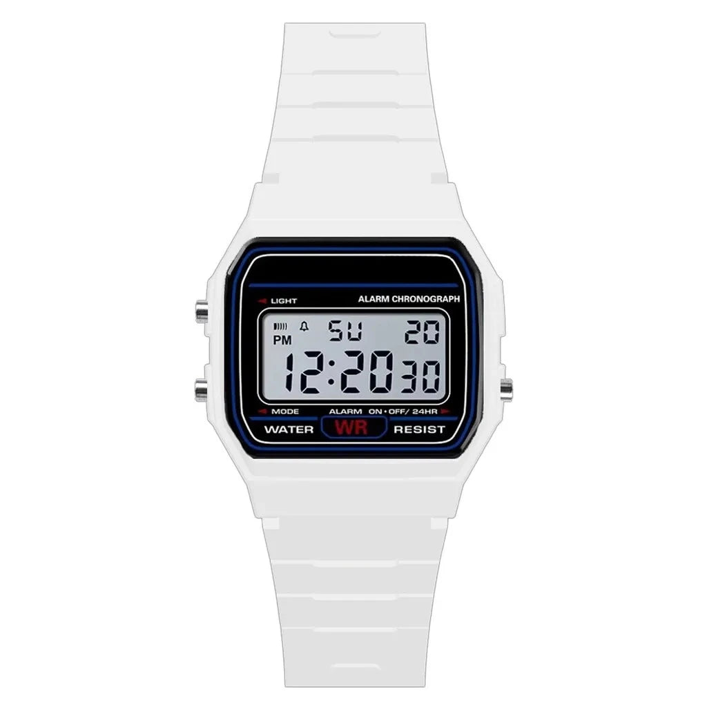 Reloj deportivo militar analógico-digital de lujo para hombre, con pantalla LED, resistente al agua, para niños y mujeres, con alarma y brazalete.