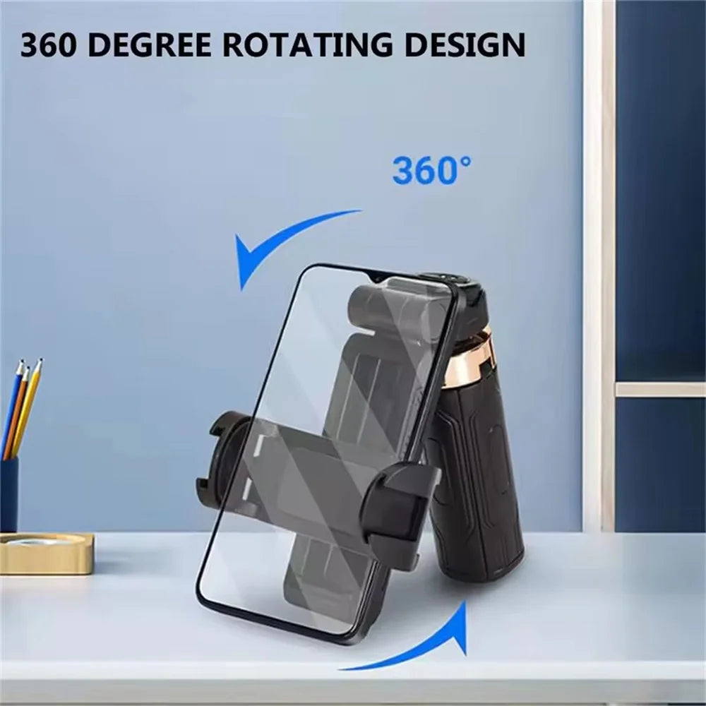 MEUYAG 2026 Nuevo trípode, soporte para teléfono con disparador Bluetooth, soportes inalámbricos para selfies con soporte para teléfono para cámara de smartphone