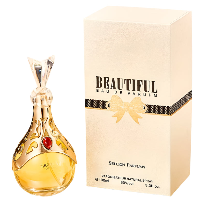 Perfume elegante para mujer con notas florales y cítricas