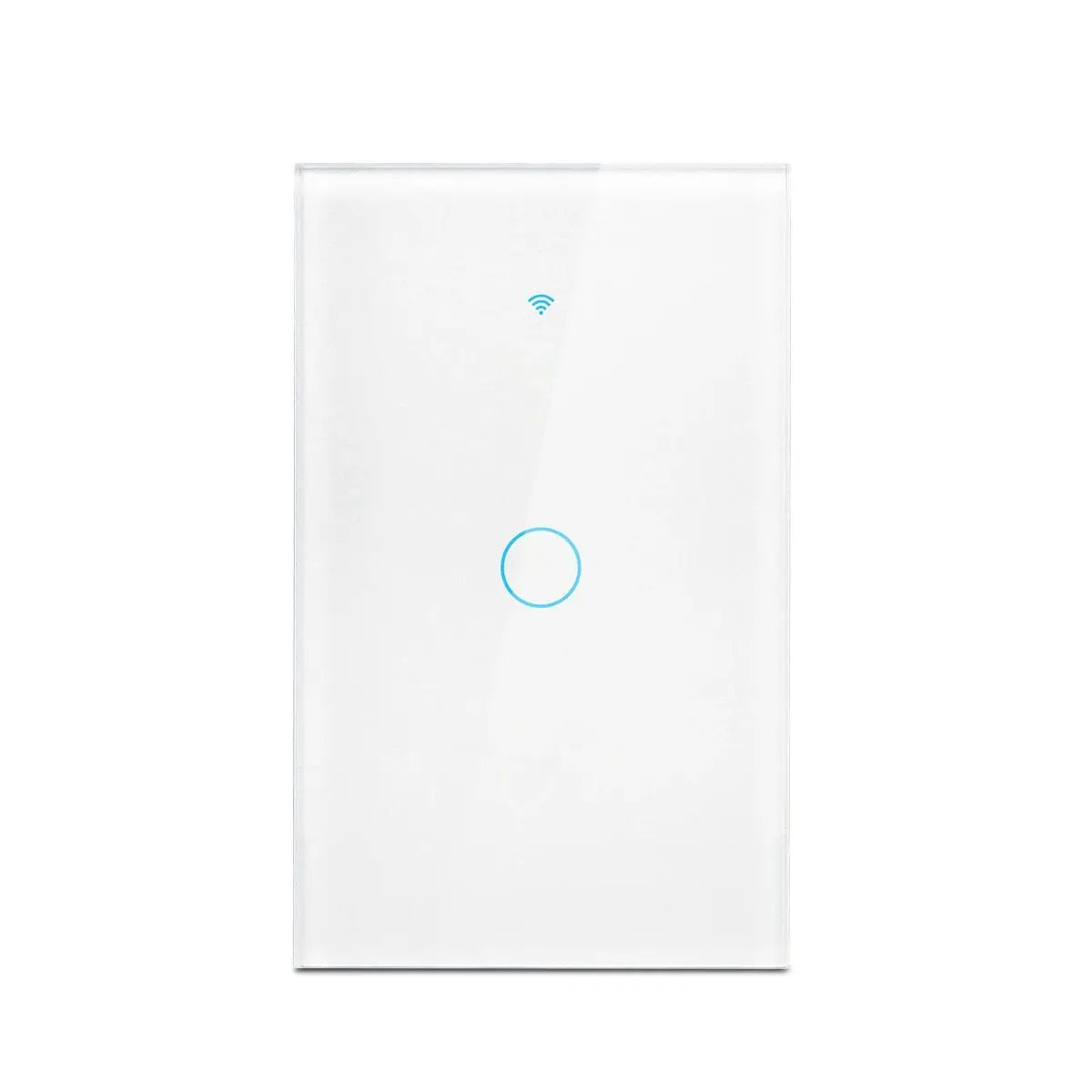 Interruptor de luz inteligente Tuya WiFi para EE. UU. Cable neutro/No requiere cable neutro Interruptor táctil de pared tipo 120 Funciona con Alexa, Google Home