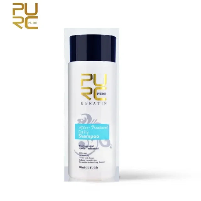 Tratamiento de queratina PURC Champú Acondicionador Productos para alisar el cabello Mascarilla alisadora reparadora Cuidado para alisar el cabello rizado