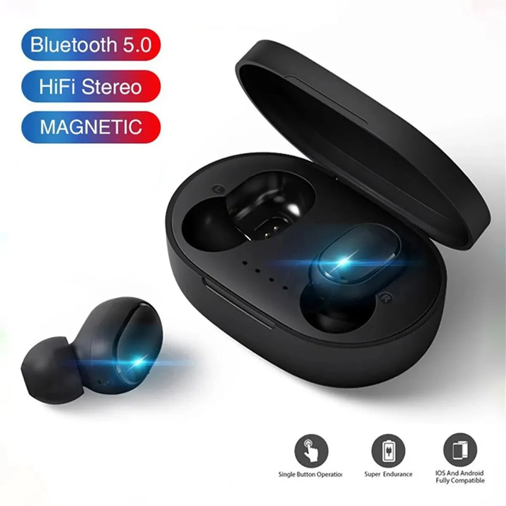 Auriculares inalámbricos Bluetooth TWS A6S con cancelación de ruido y micrófono para Huawei Xiaomi Redmi