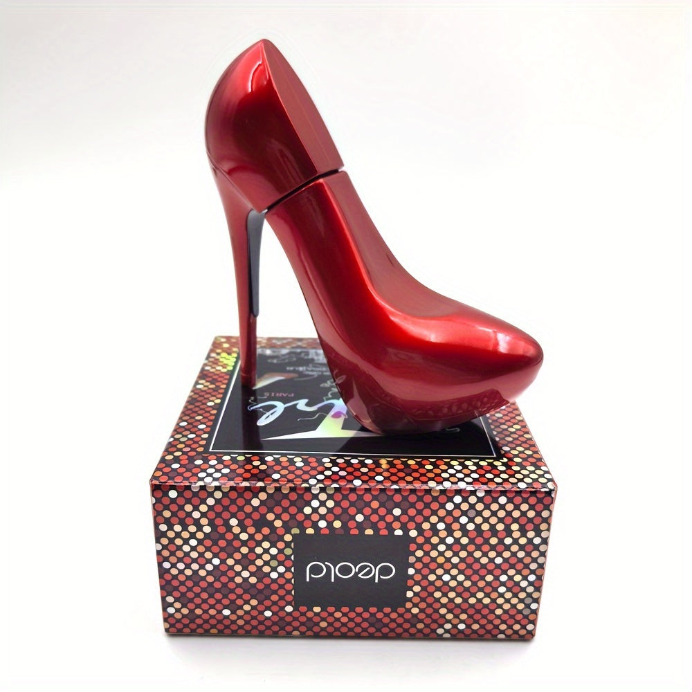 Elegante perfume floral para tacones altos, ideal para ocasiones especiales.