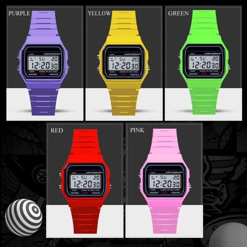 Reloj deportivo militar analógico-digital de lujo para hombre, con pantalla LED, resistente al agua, para niños y mujeres, con alarma y brazalete.