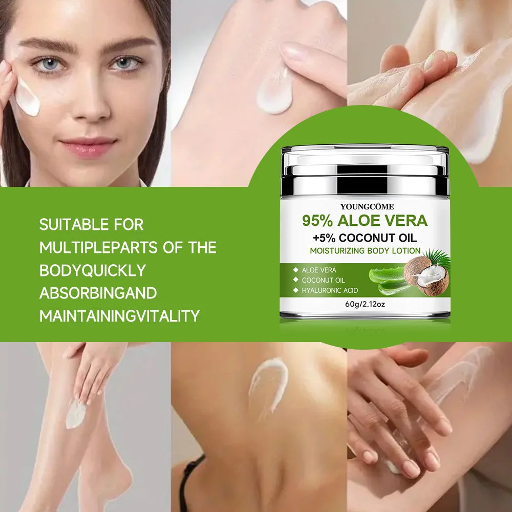 Crema hidratante de aloe vera, rica en ácido salicílico para hidratar la piel seca, cuidado facial y corporal, cuidado facial antiedad.