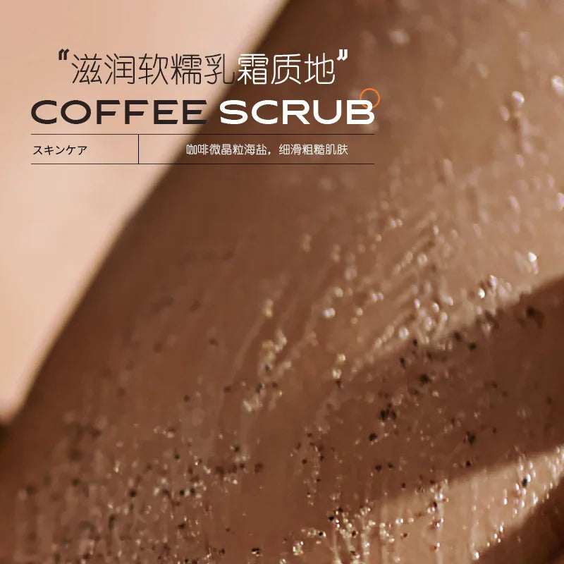 Exfoliante de café de 300 g. Exfoliante corporal totalmente natural para el cuidado de la piel. Hidratante, limpiador, blanqueador y exfoliante. Úselo en el baño.