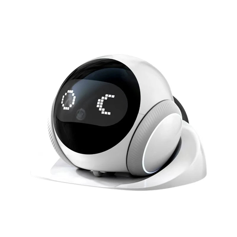 Compañero electrónico inteligente para mascotas, robot interactivo para el hogar, compañero móvil remoto para personas mayores y entretenimiento para gatos.