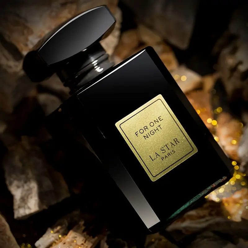 Elegancia de Medianoche: Perfume en spray de vainilla, jazmín y café para mujer, 55 ml EDP