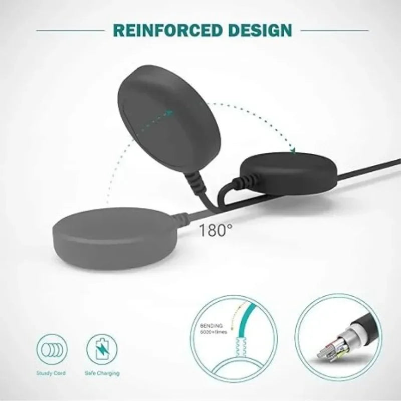 Cargador USB-C para Samsung Galaxy Watch 7/6/6 Classic/5/5 Pro/4/4 Classic, accesorios para relojes inteligentes, cargador de repuesto