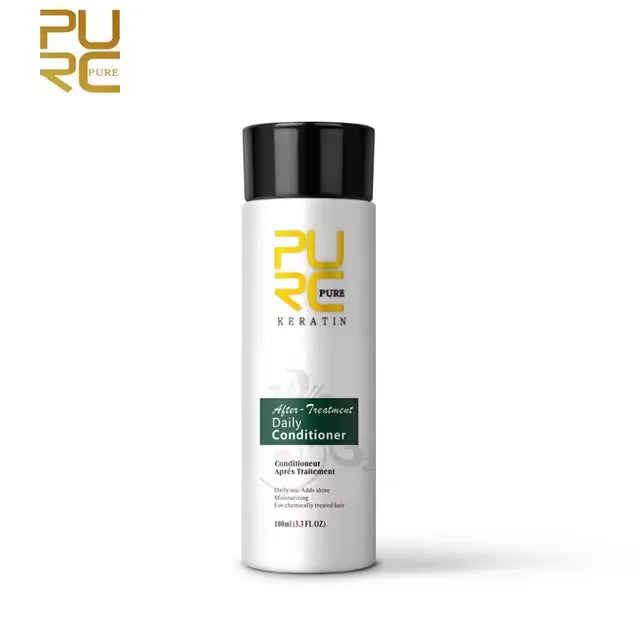 Tratamiento de queratina PURC Champú Acondicionador Productos para alisar el cabello Mascarilla alisadora reparadora Cuidado para alisar el cabello rizado