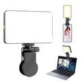 Liquidación_Luz para selfies de smartphone, luz para videoconferencias, luz LED portátil compatible con teléfonos móviles, iPads, portátiles y cámaras_