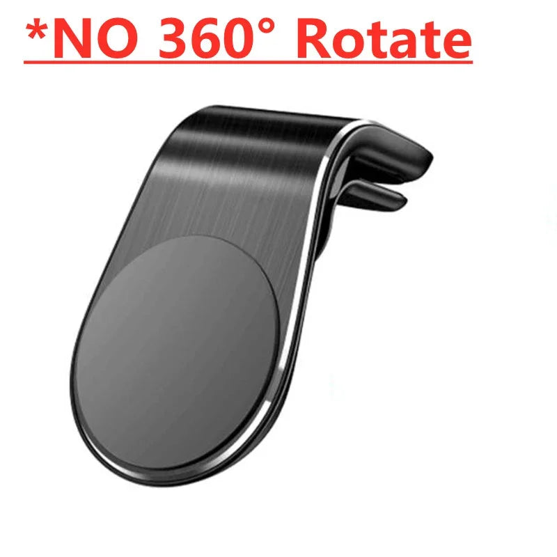 Soporte magnético para teléfono de coche con clip para rejilla de ventilación, soporte para móvil de coche, compatible con iPhone, Xiaomi, Samsung y LG.