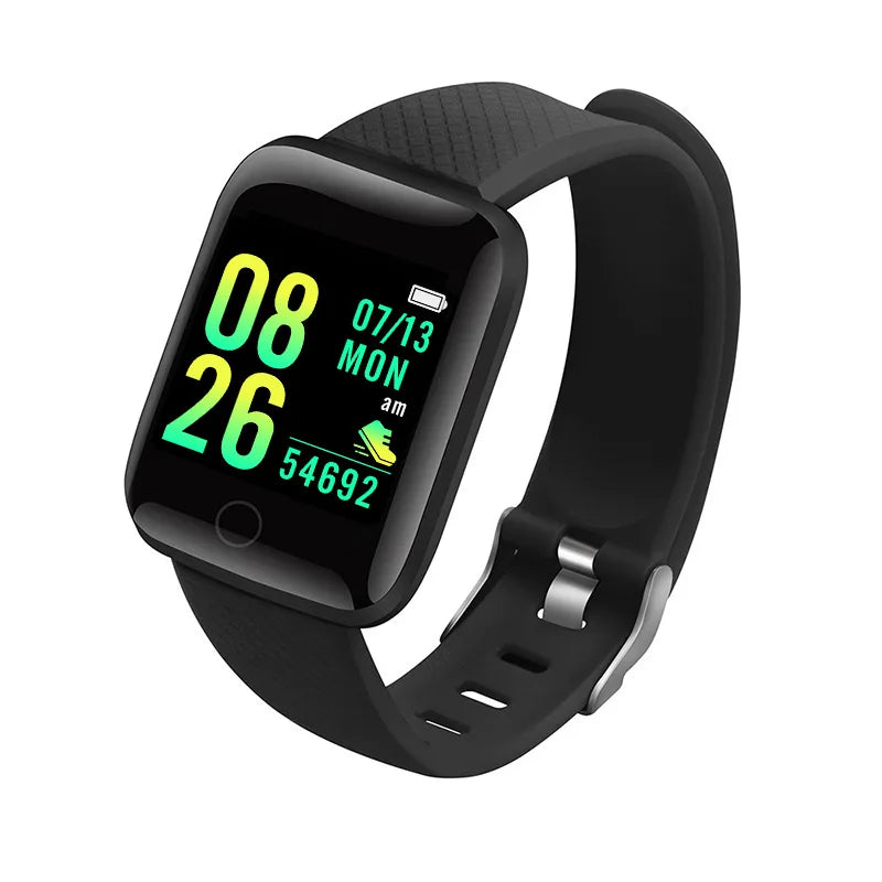Smartwatch para hombre y mujer con monitor de actividad física, regalo de cumpleaños y reloj electrónico para Android/iOS.
