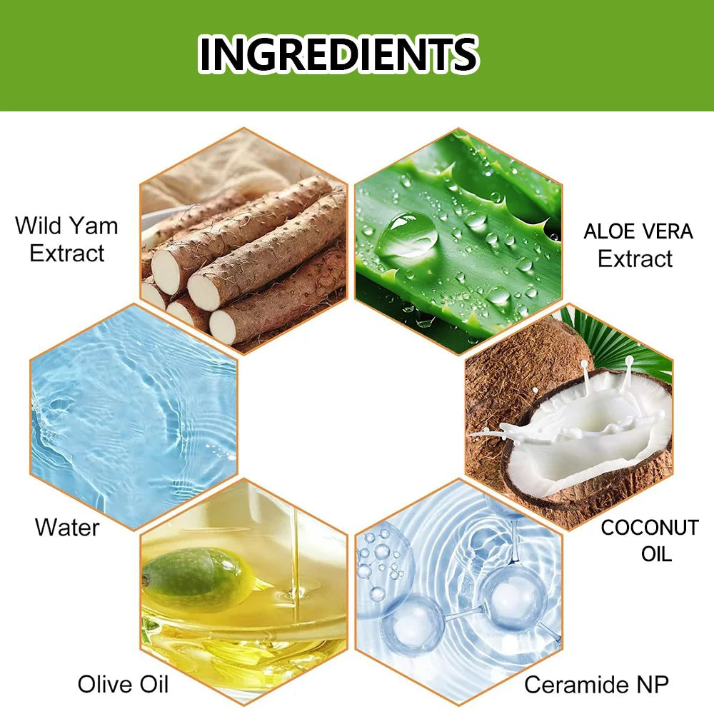 Crema hidratante de aloe vera, rica en ácido salicílico para hidratar la piel seca, cuidado facial y corporal, cuidado facial antiedad.