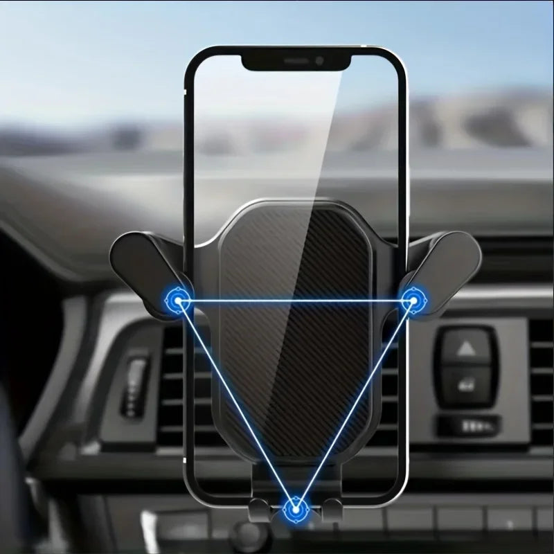 Soporte para teléfono de coche para dispositivos móviles de 4,7 a 6,7 pulgadas, clip de montaje para rejilla de ventilación, soporte para móvil, smartphone, GPS, iPhone, Samsung, Xiaomi