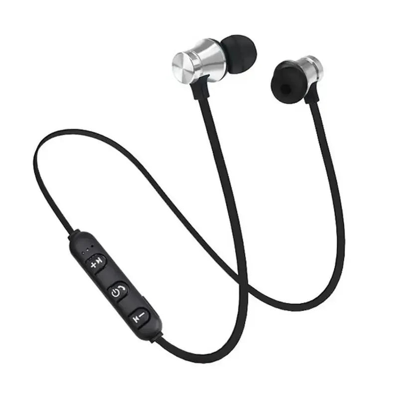 Auriculares deportivos XT11, inalámbricos, con banda para el cuello, magnéticos, resistentes al agua, estéreo, Bluetooth con micrófono.