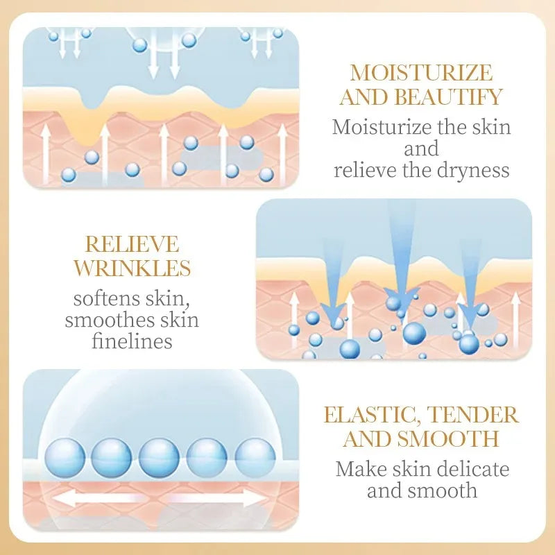 5/10/20/30 unidades Mascarilla facial de colágeno SADOER Reafirmante Hidratante Reparadora Iluminadora Cuidado de la piel Mascarilla facial de tela Mascarillas faciales Cuidado de la piel