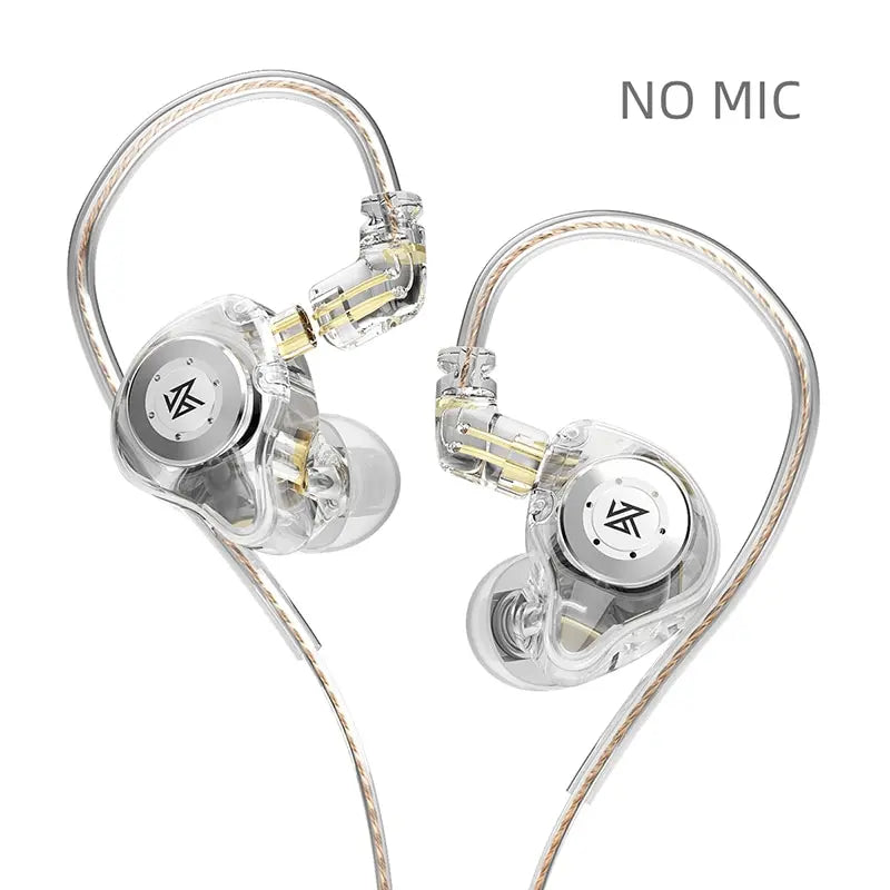 Auriculares KZ EDX PRO de 10 mm con circuito magnético dual y controlador dinámico, auriculares HIFI con graves potentes, auriculares deportivos con cancelación de ruido KZ ZSTX ZSN PRO ZAS