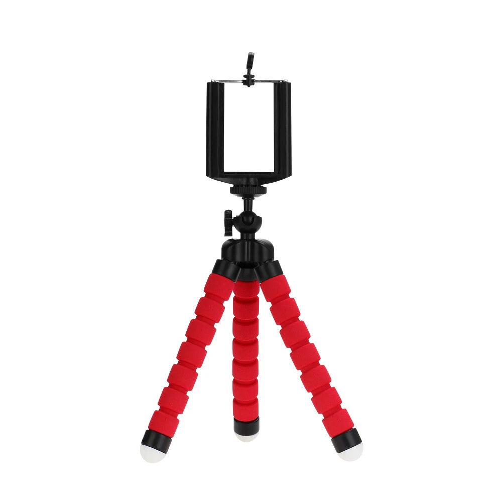 Trípodes Trípode (Tripie)  para teléfono móvil Soporte para cámara Clip Smartphone Monopié Soporte de trípode Octopus Mini trípode Stativ para teléfono