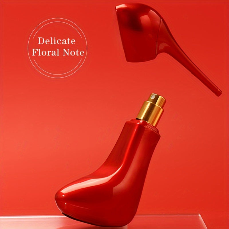 Elegante perfume floral para tacones altos, ideal para ocasiones especiales.