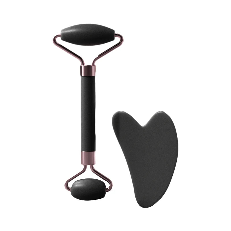 Rodillo para rostro, cuello y ojos, instrumento de masaje facial de resina, tabla raspadora para el cuidado de la salud, herramientas de belleza y cuidado de la piel