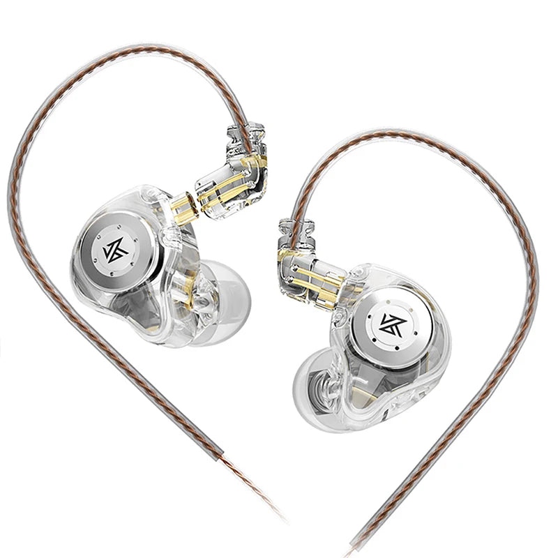 Auriculares KZ EDX PRO 1DD Dynamic Drive HIFI con graves potentes, ideales para deportes y con cancelación de ruido. Compatibles con KZ EDXPRO, ZSTX, ZSN PRO, ZAS, ES4 y SKS.