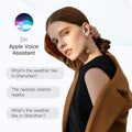 Auriculares inalámbricos Bluetooth E6S TWS con cancelación de ruido y micrófono.