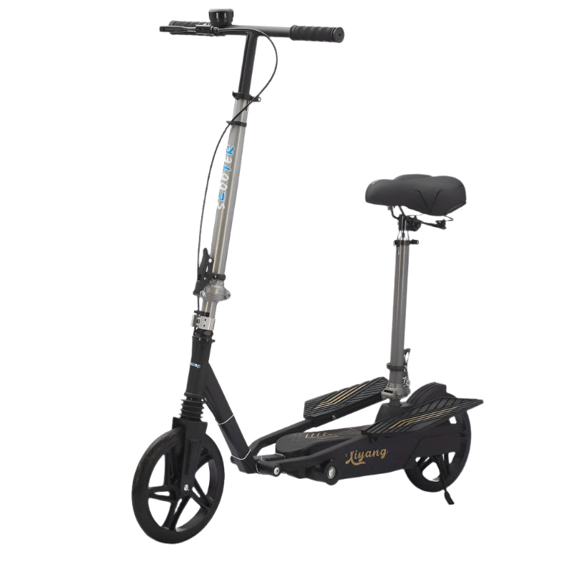 Patinete plegable de dos ruedas para desplazamientos urbanos (sin batería)