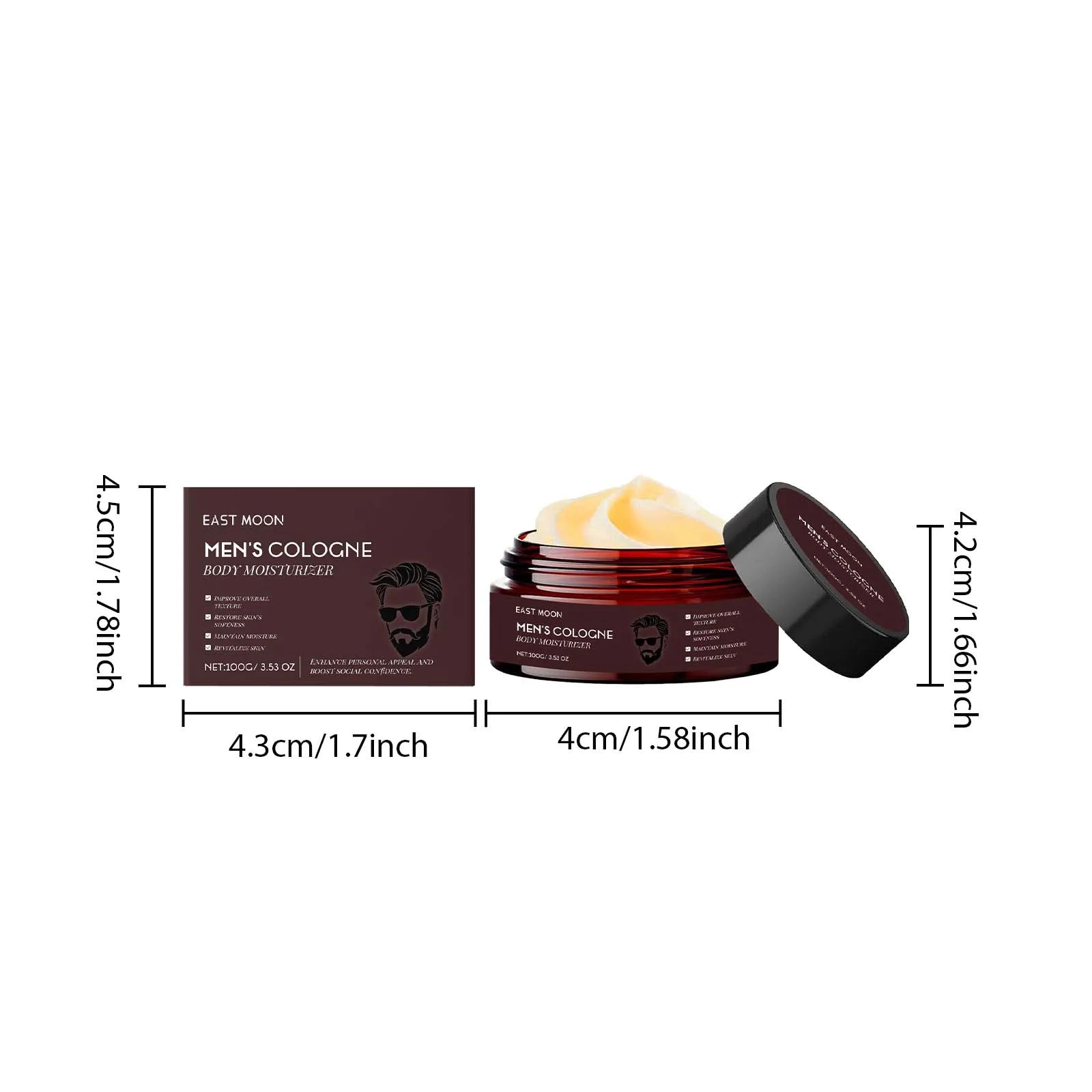 Loción corporal hidratante con aroma a madera, nutrición profunda, rápida absorción y no grasa para el cuidado de la piel.