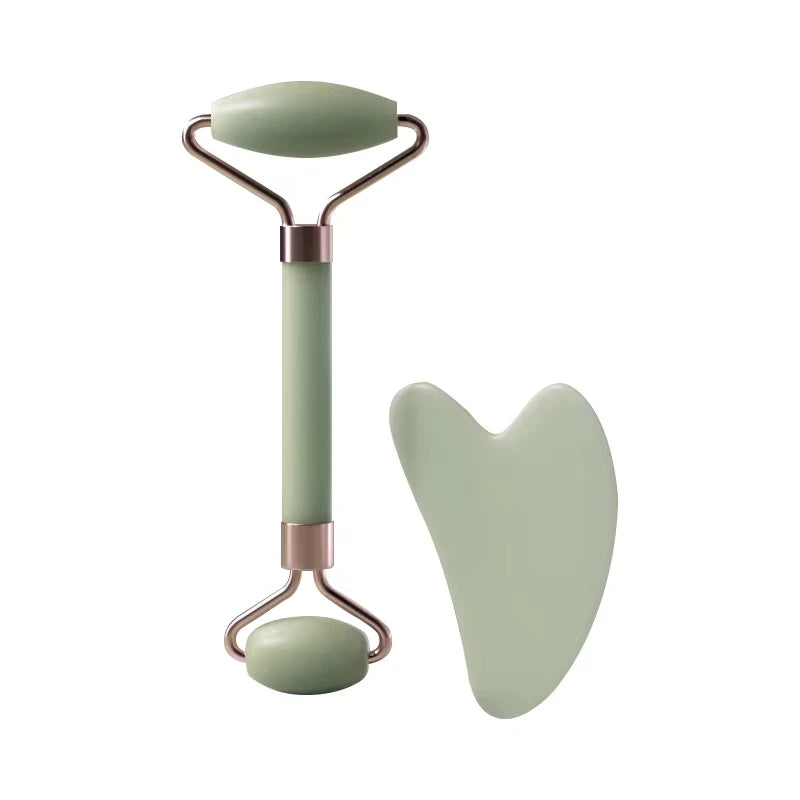 Rodillo para rostro, cuello y ojos, instrumento de masaje facial de resina, tabla raspadora para el cuidado de la salud, herramientas de belleza y cuidado de la piel