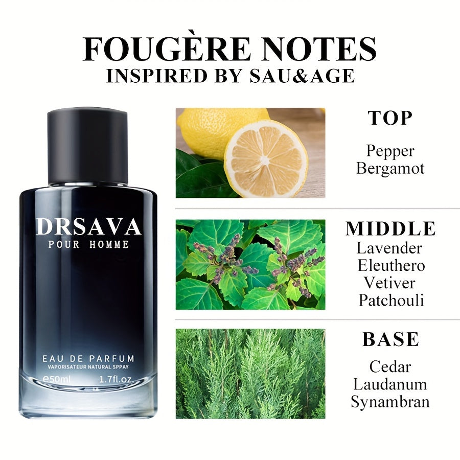 Eau de parfum con aroma duradero para hombre