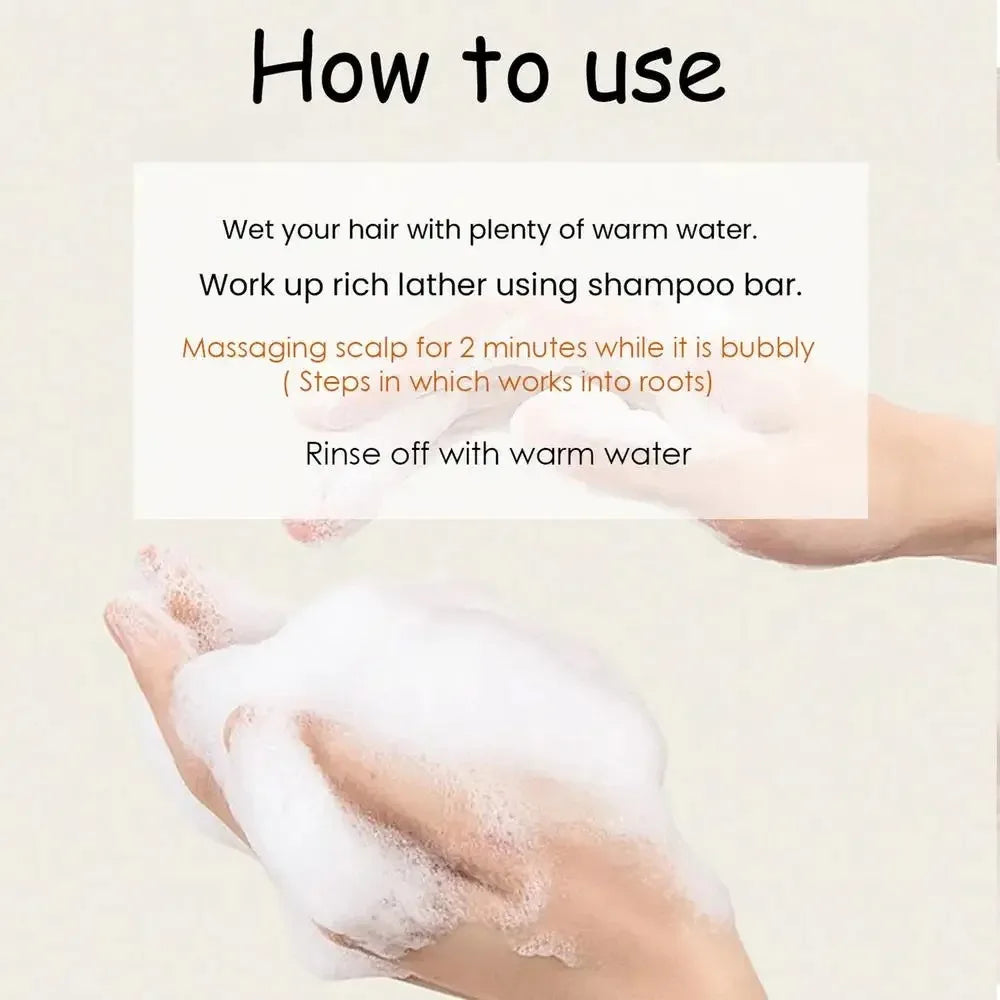 Jabón sólido de champú de arroz orgánico sin aceite, jabón acondicionador, agua de arroz, proteína, nutritivo, anticaída, para el crecimiento del cabello.