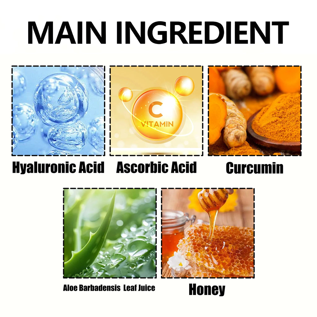 Crema de cúrcuma y veneno de abeja para pies agrietados y resecos, reparadora y para eliminar la piel muerta de las manos y los pies (50 g).