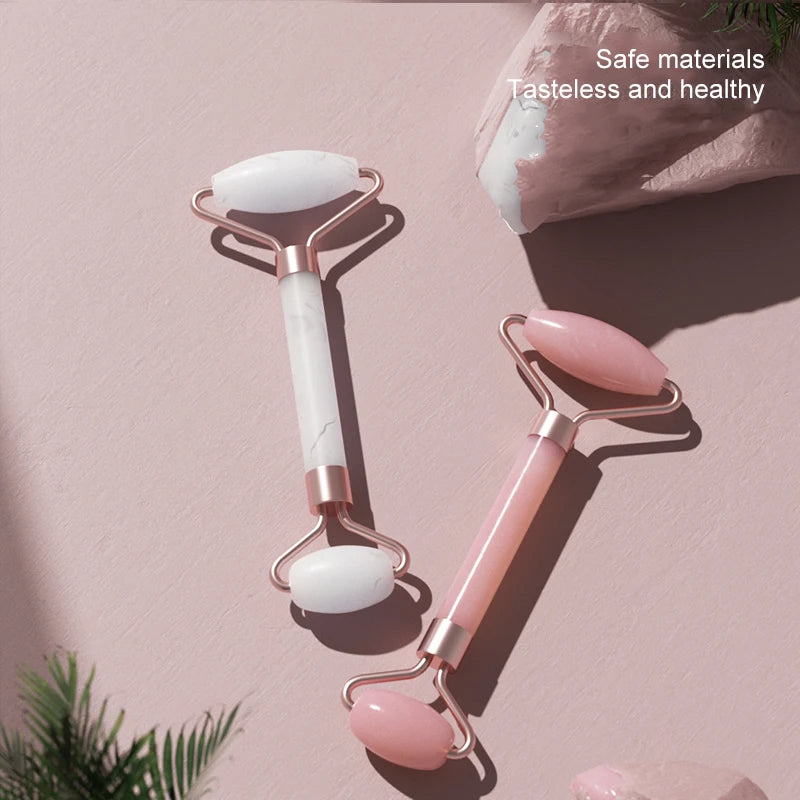 Rodillo para rostro, cuello y ojos, instrumento de masaje facial de resina, tabla raspadora para el cuidado de la salud, herramientas de belleza y cuidado de la piel