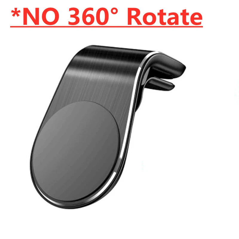 Soporte magnético para teléfono de coche con clip para rejilla de ventilación, soporte para móvil de coche, compatible con iPhone, Xiaomi, Samsung y LG.