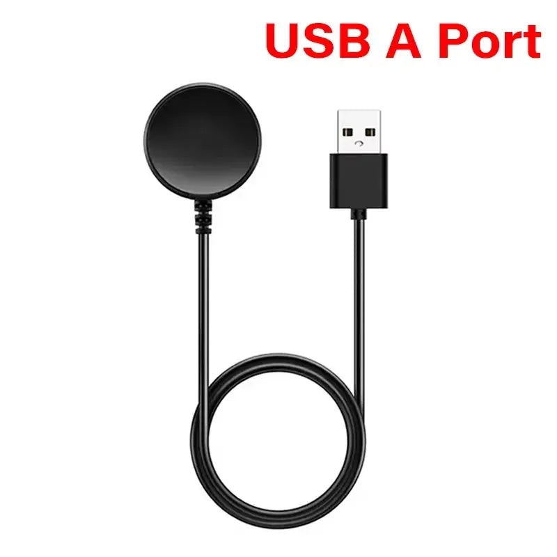 Cargador USB-C para Samsung Galaxy Watch 7/6/6 Classic/5/5 Pro/4/4 Classic, accesorios para relojes inteligentes, cargador de repuesto