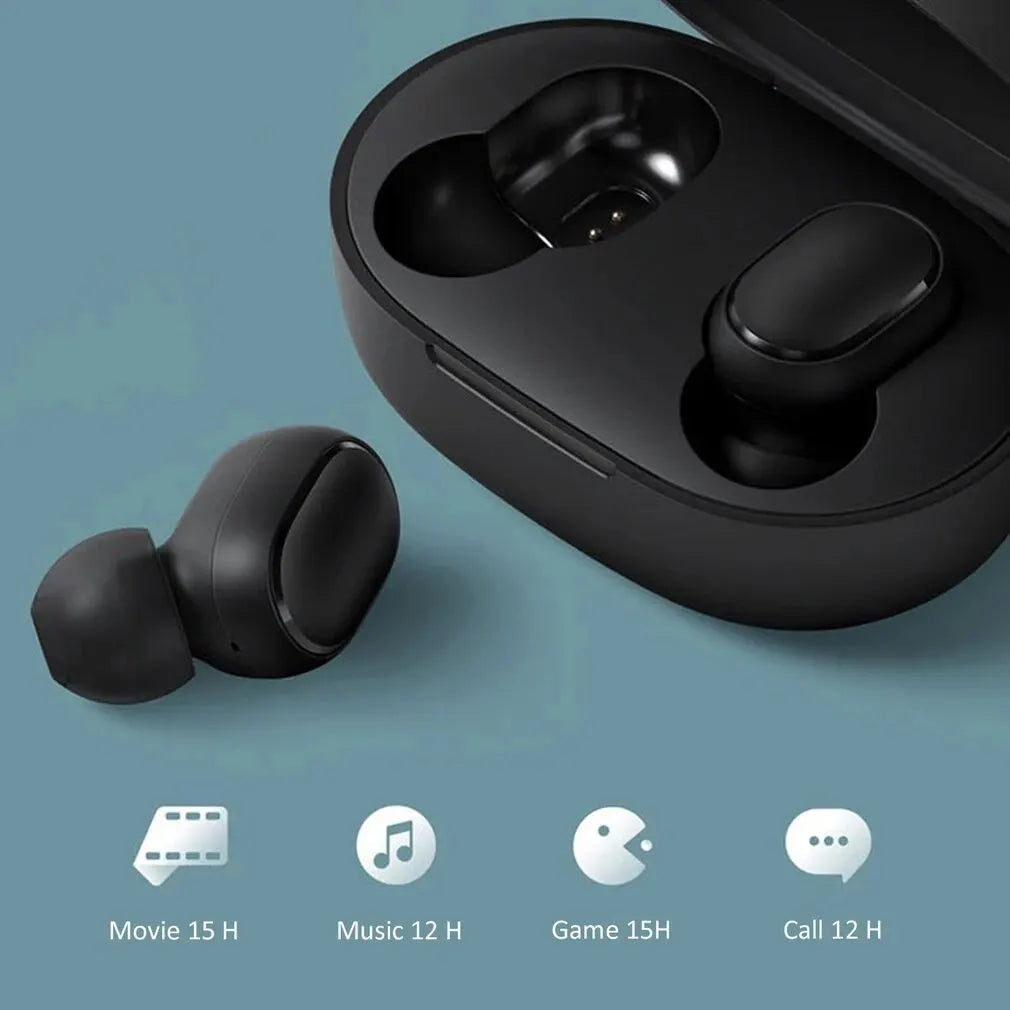 Auriculares inalámbricos Bluetooth TWS A6S con cancelación de ruido y micrófono para Huawei Xiaomi Redmi