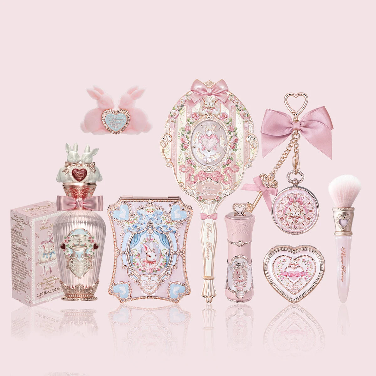 Perfume Flower Knows 2026 Bunny Garden - Fragancia floral cítrica yuzu de larga duración, vegana, libre de crueldad animal, aroma de lujo para mujeres.