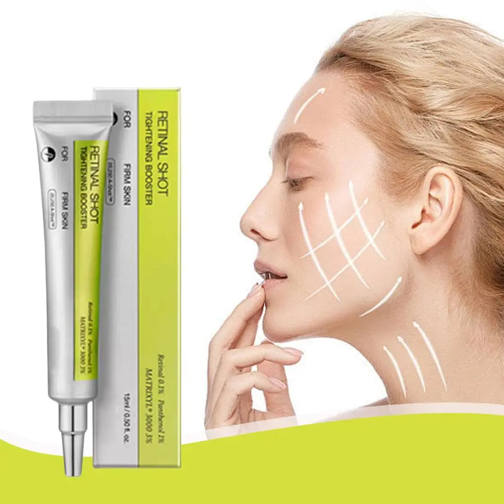Crema hidratante exfoliante para el contorno de ojos con retinol coreano. Hidratante que rejuvenece, minimiza los poros e ilumina la piel.