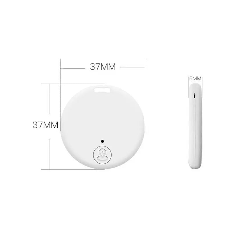 Mini localizador GPS, llavero con alarma antipérdida, etiqueta inteligente, llavero rastreador compatible con Bluetooth, localizador de llaves para perros, mascotas y niños.