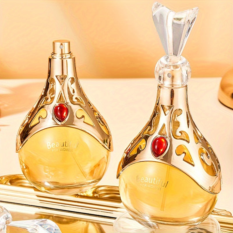 Perfume elegante para mujer con notas florales y cítricas