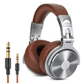 Auriculares profesionales Oneodio Pro 30 para DJ de estudio con micrófono, auriculares supraaurales con cable, monitores HiFi, auriculares plegables para juegos.