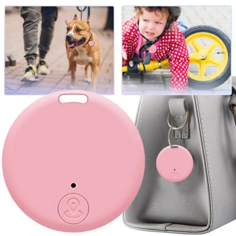 Mini localizador GPS, llavero con alarma antipérdida, etiqueta inteligente, llavero rastreador compatible con Bluetooth, localizador de llaves para perros, mascotas y niños.