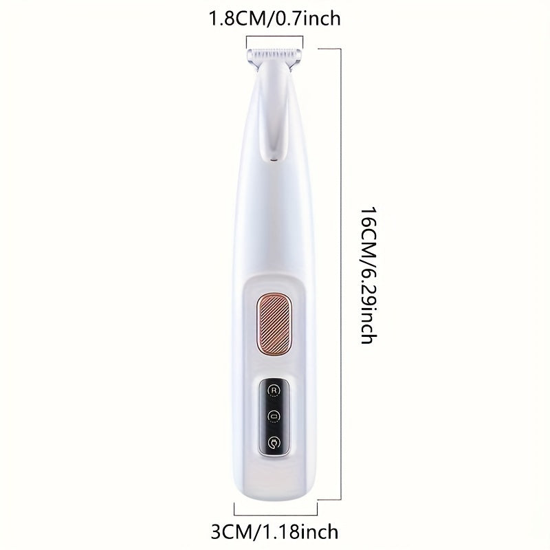 Pet Grooming Clippers with LED Light Support