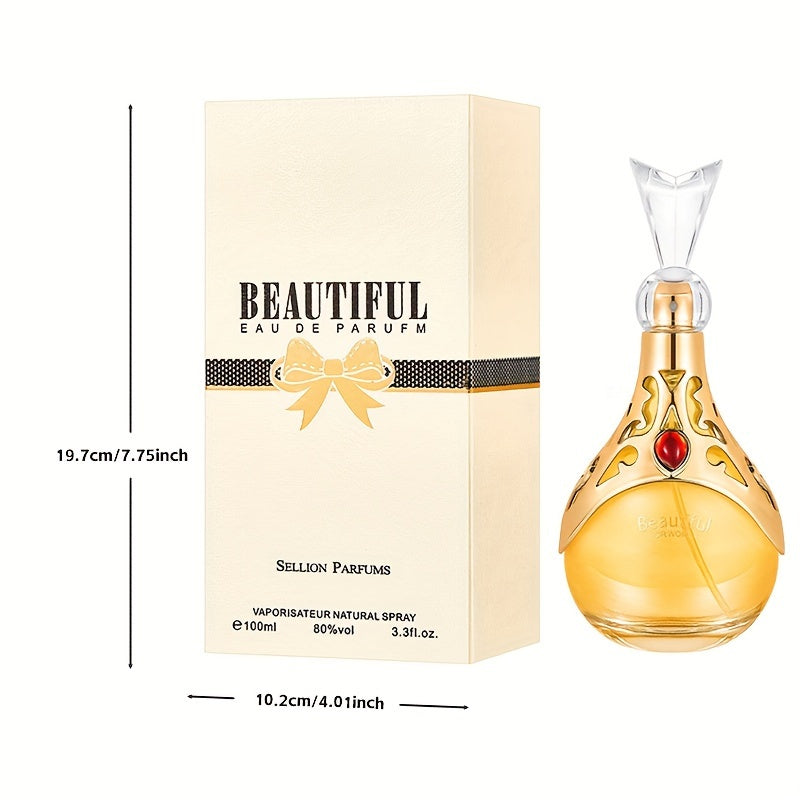 Perfume elegante para mujer con notas florales y cítricas