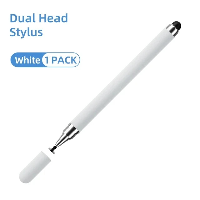 Lápiz óptico universal 2 en 1 (1/2 unidades) para tablet, móvil, Android, iOS, iPad, accesorios para tablet, lápiz táctil capacitivo para pantalla.