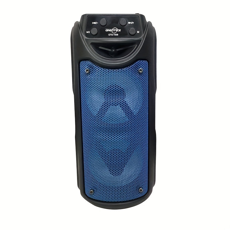Altavoz inalámbrico portátil para exteriores con luces LED