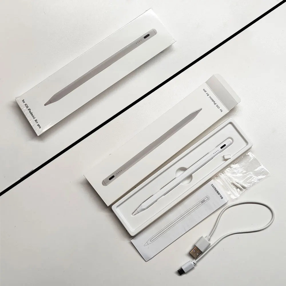 Lápiz óptico para Apple Pencil con indicadores LED de encendido y rechazo de palma. Lápiz táctil para iPad 2025, 2022, 2021, 2020, 2019 y 2018.