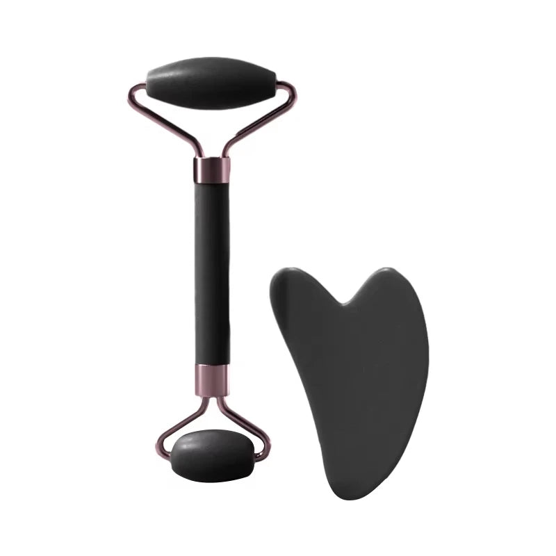 Rodillo para rostro, cuello y ojos, instrumento de masaje facial de resina, tabla raspadora para el cuidado de la salud, herramientas de belleza y cuidado de la piel