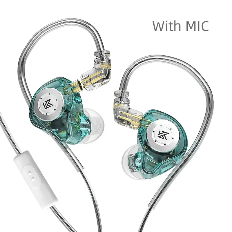 Auriculares KZ EDX PRO de 10 mm con circuito magnético dual y controlador dinámico, auriculares HIFI con graves potentes, auriculares deportivos con cancelación de ruido KZ ZSTX ZSN PRO ZAS